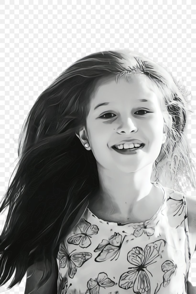 Happy Face, PNG, 1632x2448px, Girl, Beauty, Black And White, Blackandwhite, Child Download Free