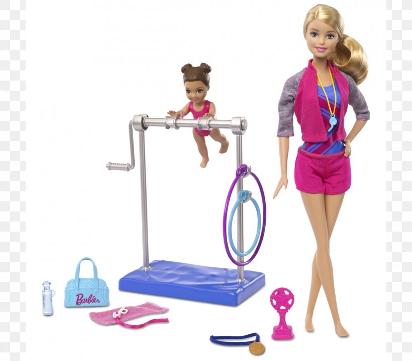 Doll Barbie Toy Amazon.com Playset, PNG, 1143x1000px, Doll, Amazoncom, Barbie, Fashion Doll, Gymnastics Download Free