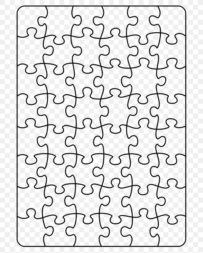 The Jigsaw Puzzles ♥ Puzzle Video Game, PNG, 724x1024px, Jigsaw Puzzles, Area, Auto Part, Black And White, Coloring Book Download Free