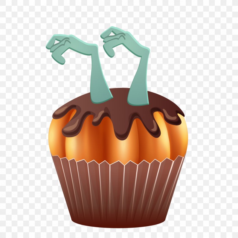 Halloween Design Jack-o'-lantern Graphics Download, PNG, 1000x1000px, Halloween, Baking Cup, Cake, Candy, Cupcake Download Free
