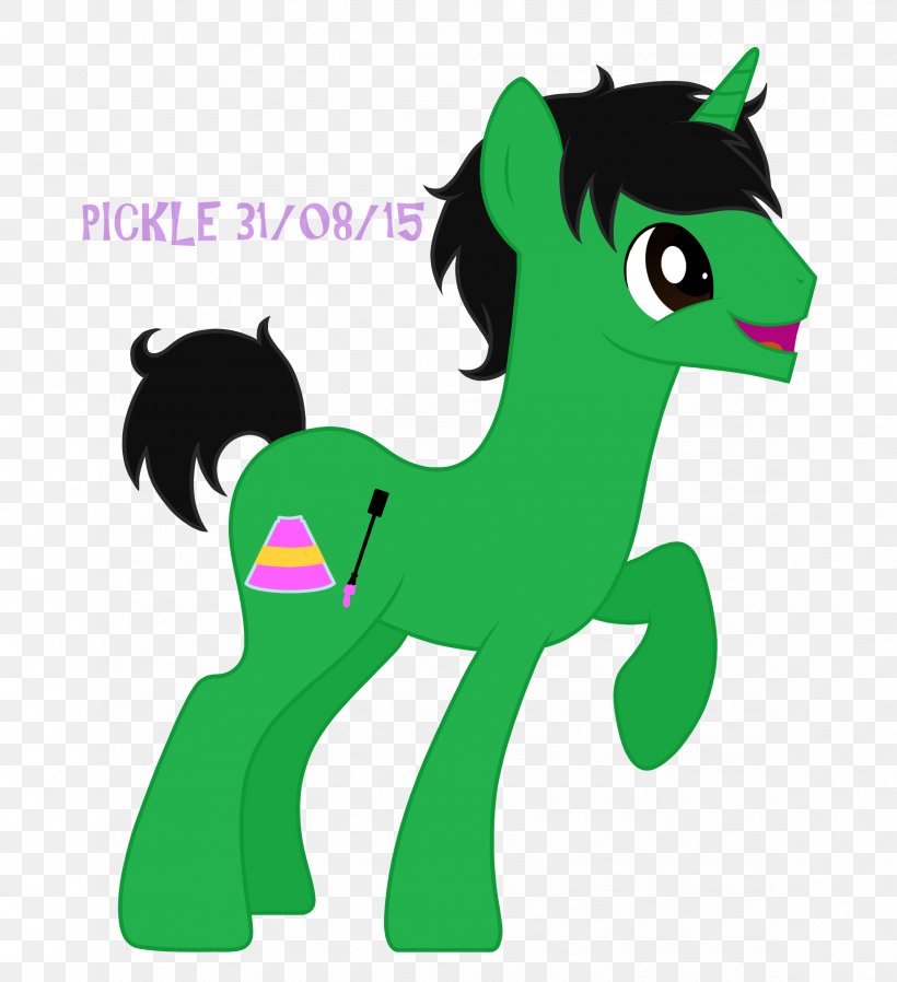 Horse Clip Art Green Fiction Character, PNG, 2343x2566px, Horse, Animal, Animal Figure, Cartoon, Character Download Free