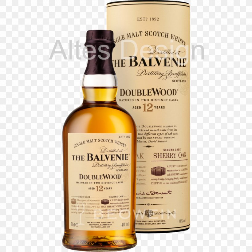 Balvenie Distillery Single Malt Whisky Single Malt Scotch Whisky Speyside Single Malt, PNG, 1080x1080px, Single Malt Whisky, Alcoholic Beverage, Barrel, Dessert Wine, Distilled Beverage Download Free