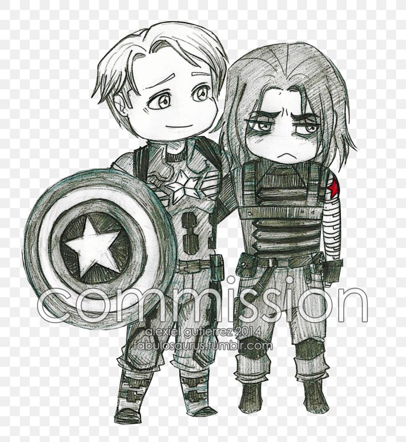 Bucky Barnes Captain America Yuhime YouTube Drawing, PNG, 800x892px, Watercolor, Cartoon, Flower, Frame, Heart Download Free