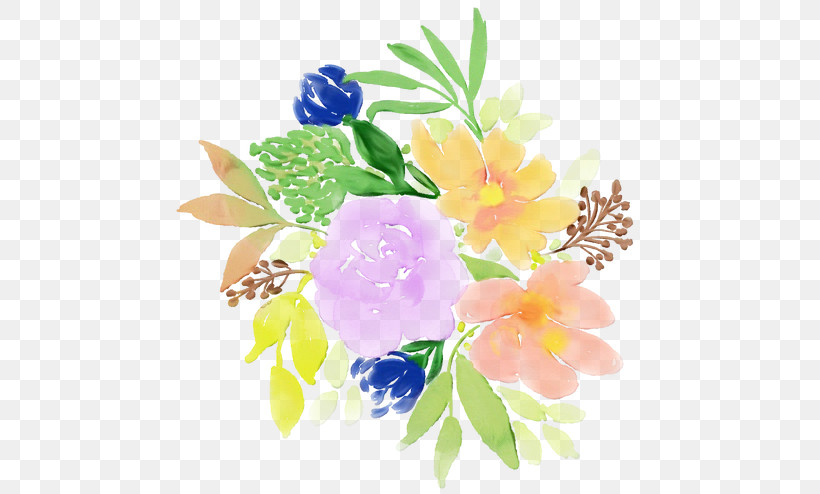 Flower Plant Watercolor Paint Petal Bouquet, PNG, 640x494px, Watercolor, Bouquet, Cut Flowers, Delphinium, Flower Download Free
