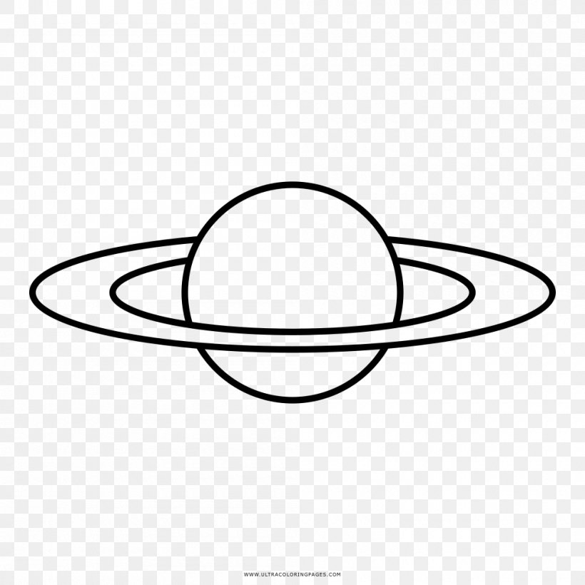 Coloring Book Drawing Saturn Planet, PNG, 1000x1000px, Coloring Book, Area, Artwork, Ausmalbild, Black And White Download Free