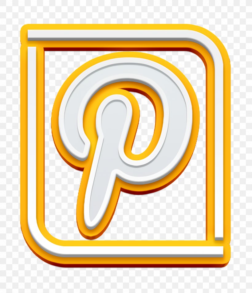 Pinterest Icon Social Icon, PNG, 948x1104px, Pinterest Icon, Rectangle, Social Icon, Symbol, Yellow Download Free
