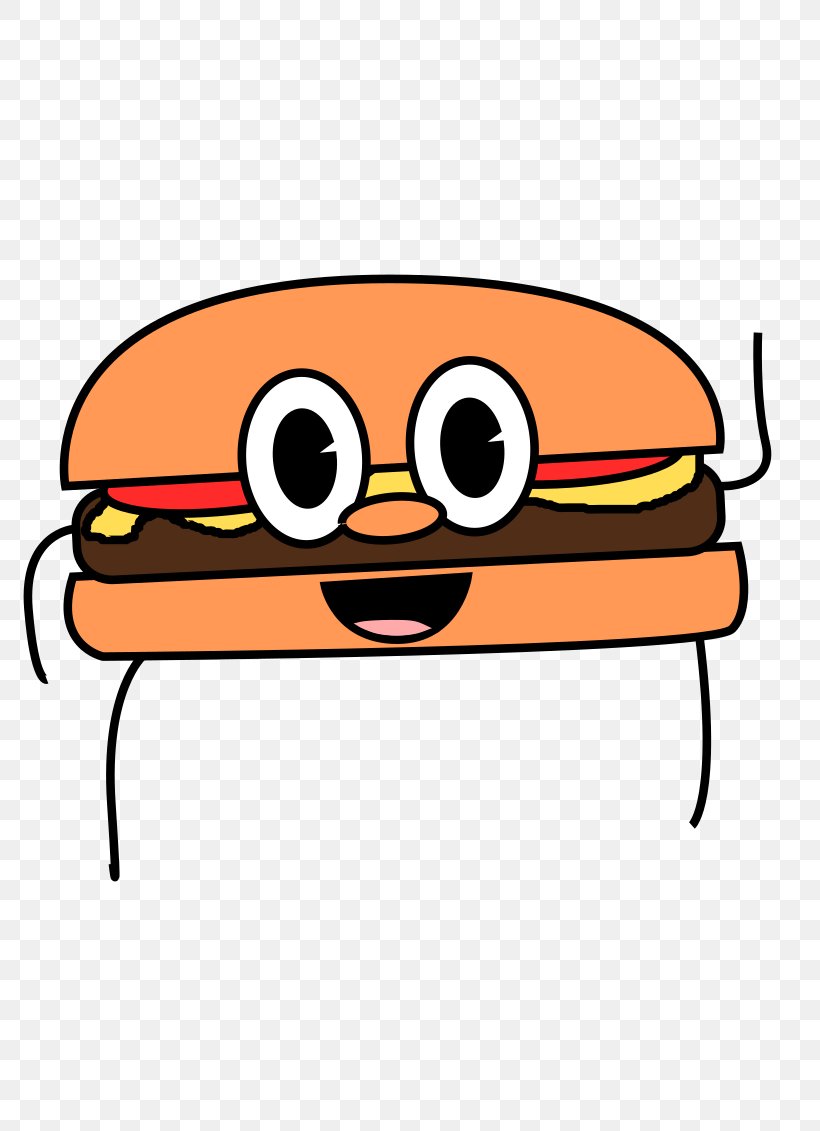 Hamburger Fast Food Orange Clip Art, PNG, 800x1131px, Hamburger, Artwork, Bread, Cartoon, Eyewear Download Free