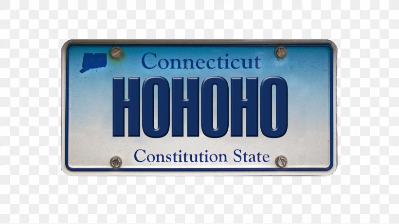 Vehicle License Plates Connecticut California Department Of Motor Vehicles Vanity Plate, PNG, 1920x1080px, Vehicle License Plates, Banner, Blue, Brand, Connecticut Download Free