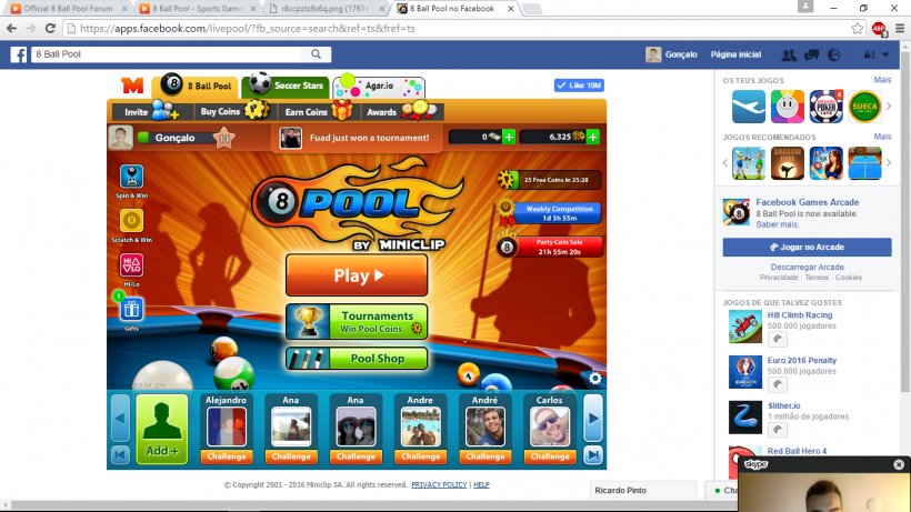 8 Ball Pool Cheating In Video Games Eight-ball Coin Cheat Engine, PNG, 1366x768px, 8 Ball Pool, Android, Cheat Engine, Cheating In Video Games, Coin Download Free