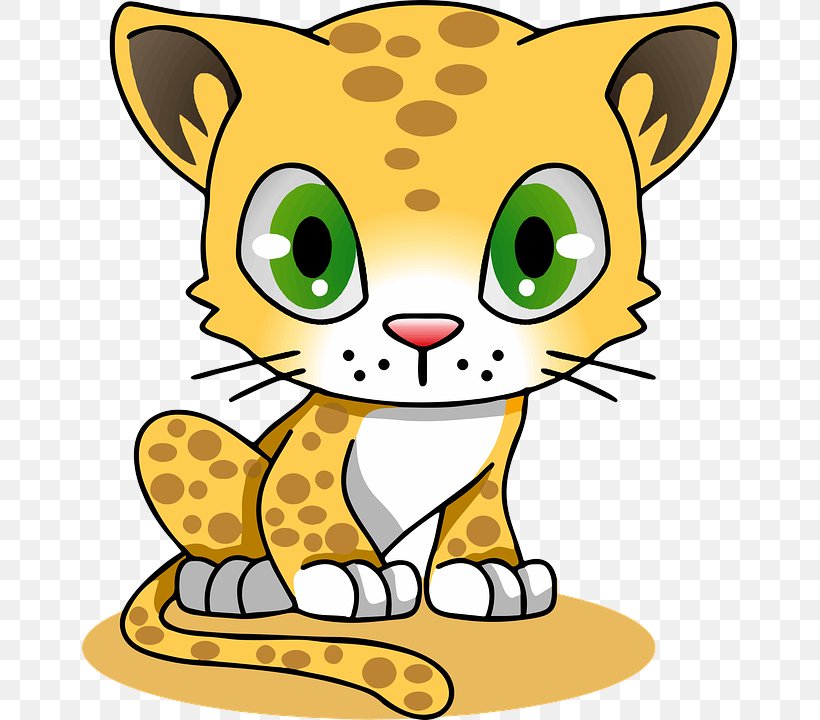 Clip Art Cartoon Yellow Small To Medium-sized Cats Cat, PNG, 655x720px, Cartoon, Cat, Small To Mediumsized Cats, Snout, Whiskers Download Free