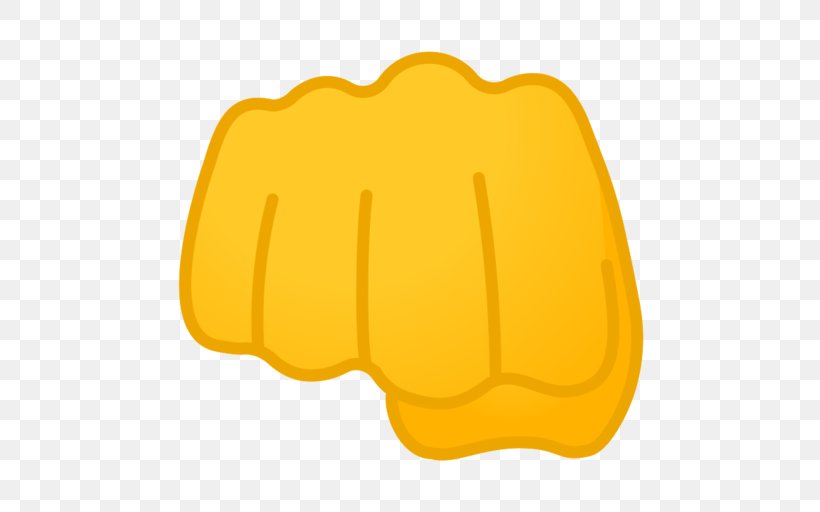 Emoji Fist Punch, PNG, 512x512px, Emoji, Finger, Fist, Noto Fonts, Orange Download Free