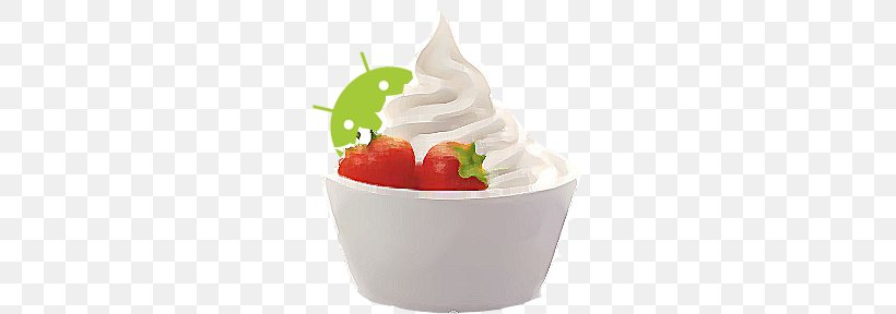 Frozen Yogurt Ice Cream Android Froyo Android Cupcake, PNG, 250x288px, Frozen Yogurt, Android, Android Auto, Android Cupcake, Android Eclair Download Free