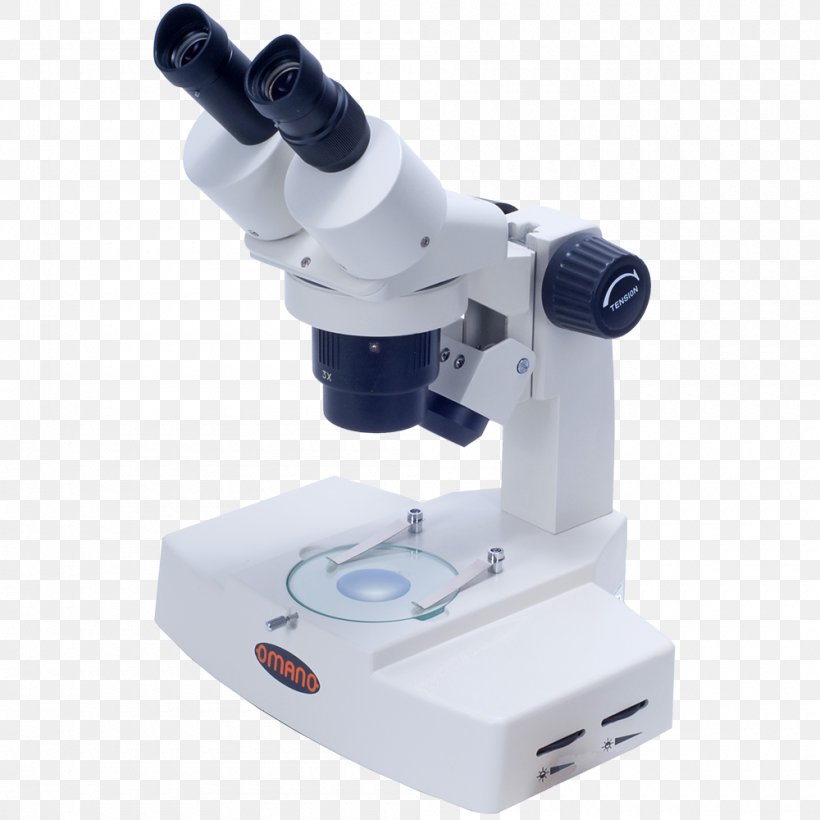 Stereo Microscope Optical Microscope 10x Stereoscopy, PNG, 1000x1000px, Microscope, Achromatic Lens, Binoculars, Cover Slip, Magnification Download Free