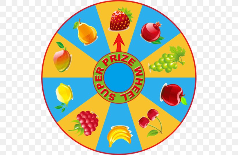 Wheel Circle Prize Download, PNG, 535x535px, Wheel, Area, Computer Software, Flower, Fruit Download Free