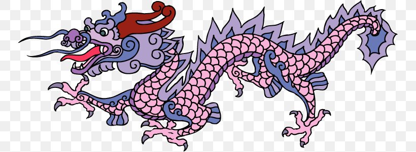 China Chinese Dragon Clip Art, PNG, 749x301px, Watercolor, Cartoon, Flower, Frame, Heart Download Free