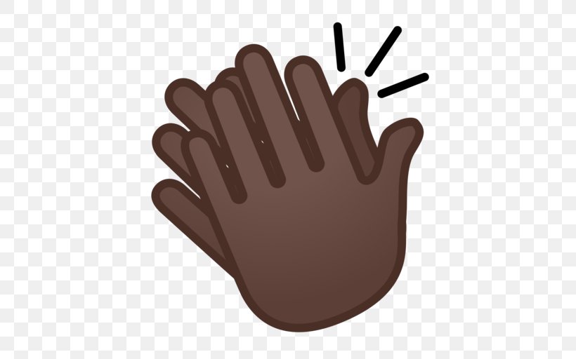 Clapping Thumb Applause Hand Dark Skin, PNG, 512x512px, Clapping, Applause, Dark Skin, Emoji, Emojipedia Download Free