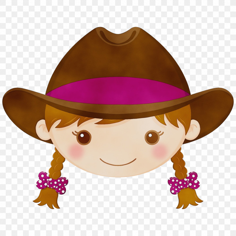 Cowboy Hat, PNG, 1500x1500px, Watercolor, Cartoon, Cowboy, Cowboy Hat, Drawing Download Free