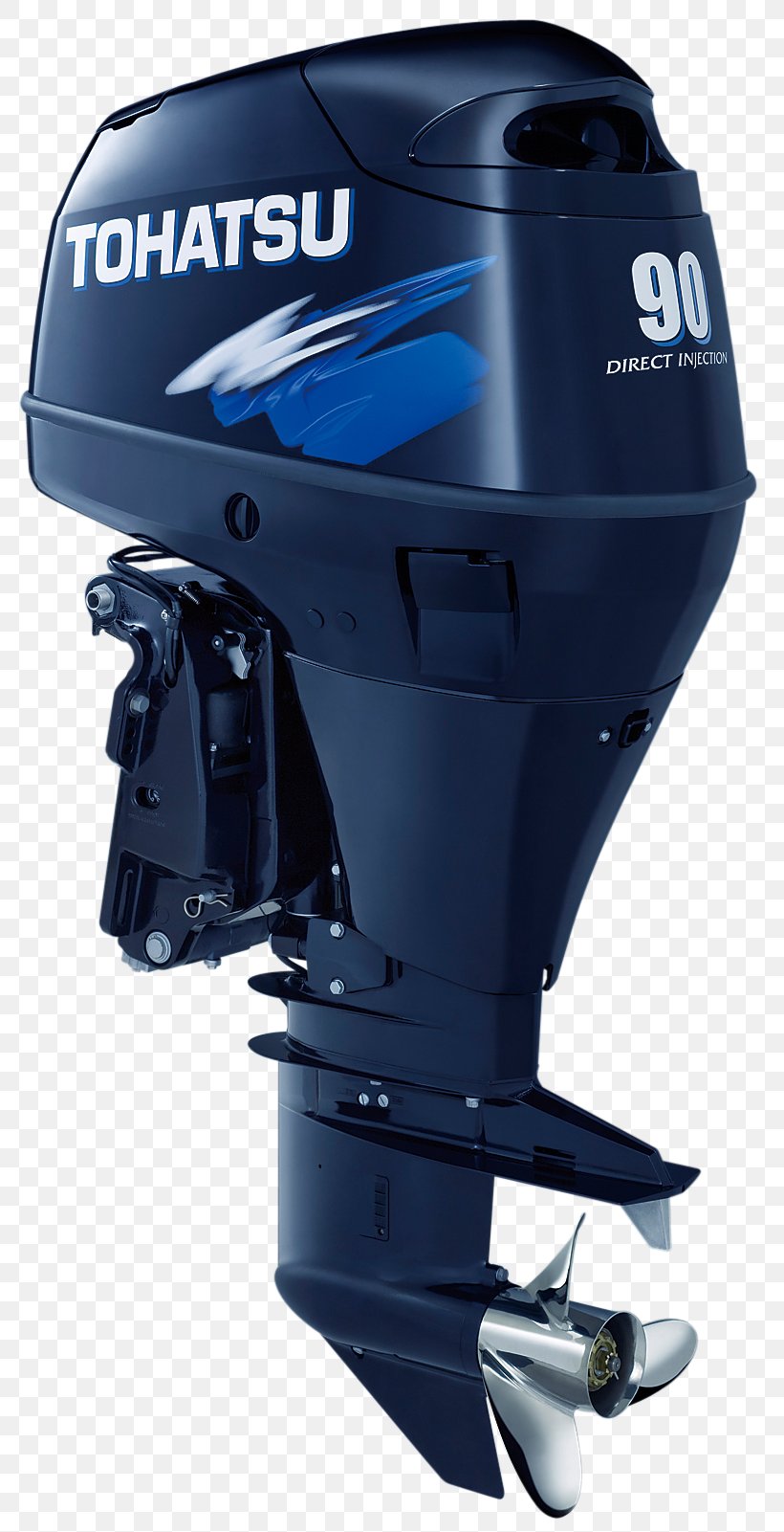 Fuel Injection Tohatsu Outboard Motor Twostroke Engine, PNG