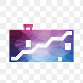 Color Tunnel - Monument Euclidean Vector Logo Geometry Illustration PNG