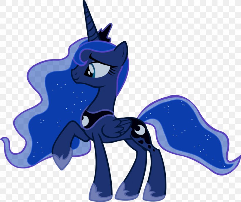 Princess Luna Pony Princess Celestia Twilight Sparkle Rarity, PNG, 900x754px, Princess Luna, Animal Figure, Blue, Cartoon, Cobalt Blue Download Free