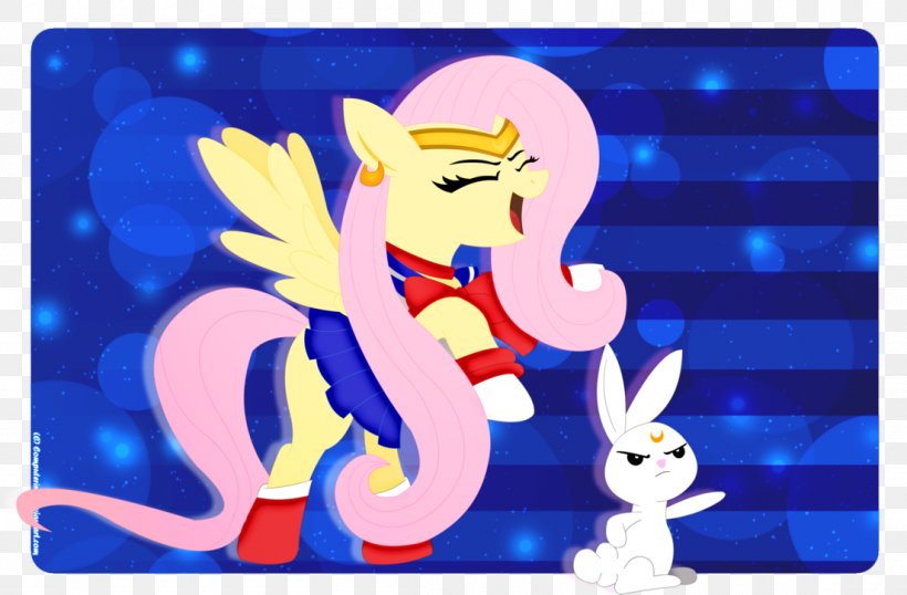 Sailor Moon Fluttershy Pinkie Pie Pony Chibiusa, PNG, 1103x725px, Sailor Moon, Art, Cartoon, Chibiusa, Fictional Character Download Free