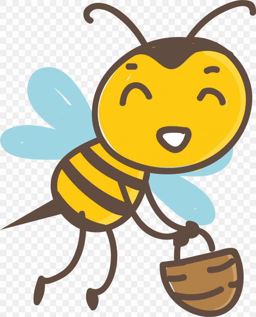 Honey Bee Hornet Euclidean Vector, PNG, 1135x1406px, Bee, Animal, Apitoxin, Art, Artwork Download Free