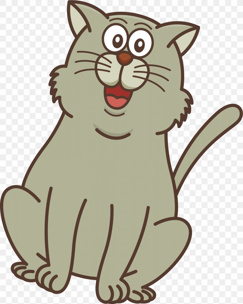 Kitten Whiskers Wildcat Tabby Cat, PNG, 1564x1953px, Kitten, Art, Artworks, Carnivoran, Cartoon Download Free