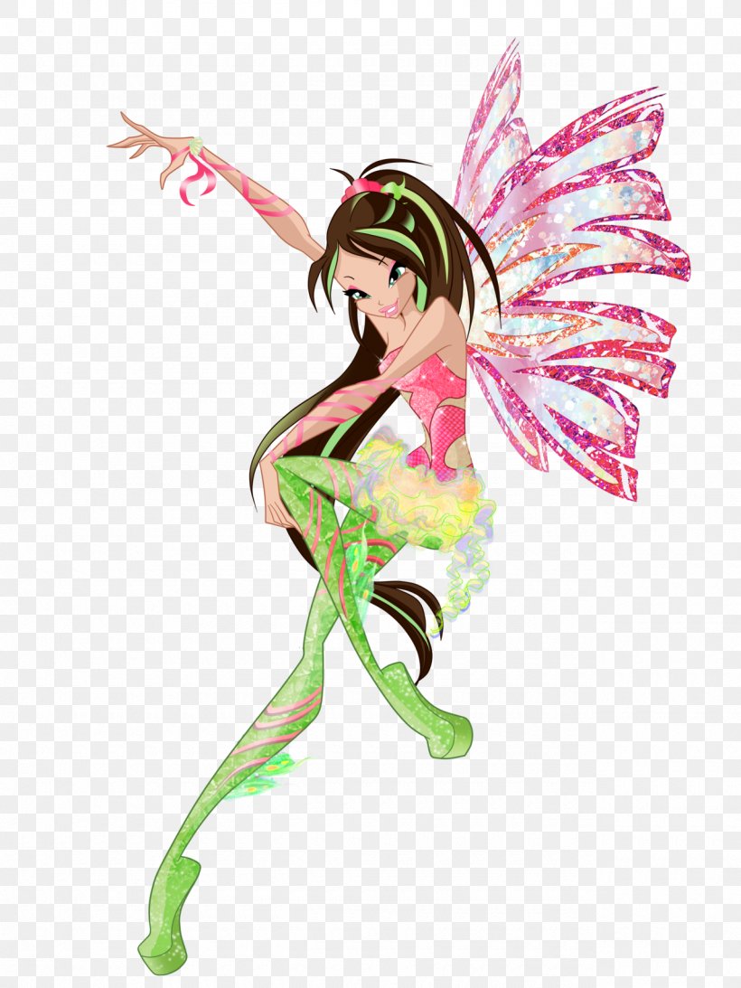 Politea Bloom The Trix Fairy Sirenix, PNG, 1280x1707px, Watercolor, Cartoon, Flower, Frame, Heart Download Free