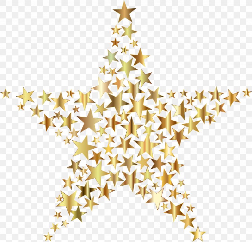 Star Gold Clip Art, PNG, 2306x2213px, Star, Branch, Christmas, Christmas Decoration, Christmas Ornament Download Free