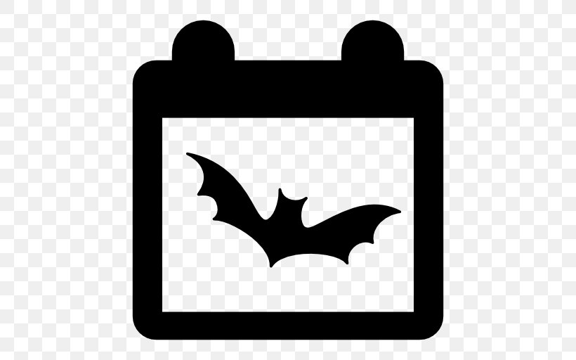Halloween Download, PNG, 512x512px, Halloween, Advent Calendars, Bat, Black, Black And White Download Free