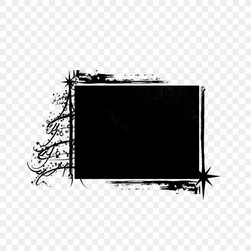 Picture Frames Photography, PNG, 3600x3600px, Picture Frames, Black, Black And White, Black M, Christmas Download Free