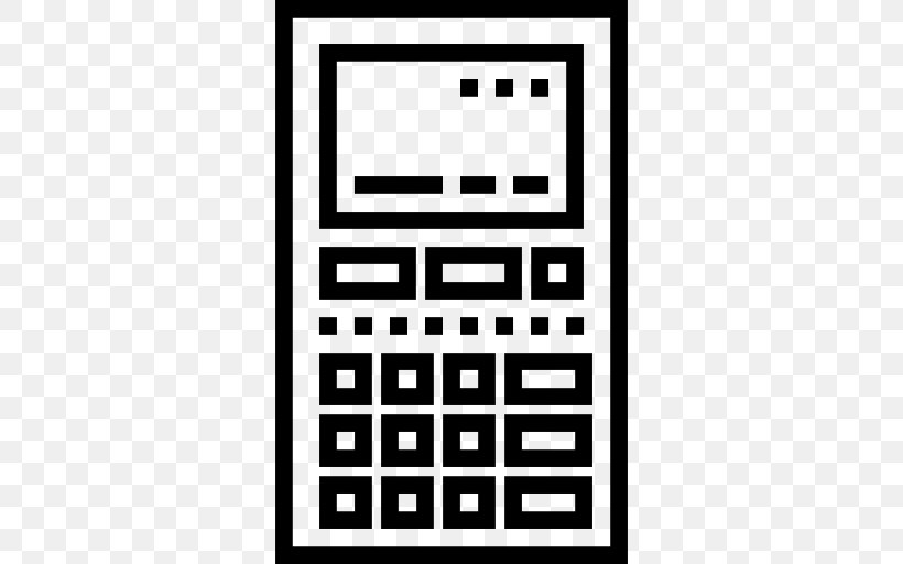 Calculator Stock Photography, PNG, 512x512px, Calculator, Area, Black, Black And White, Calculation Download Free