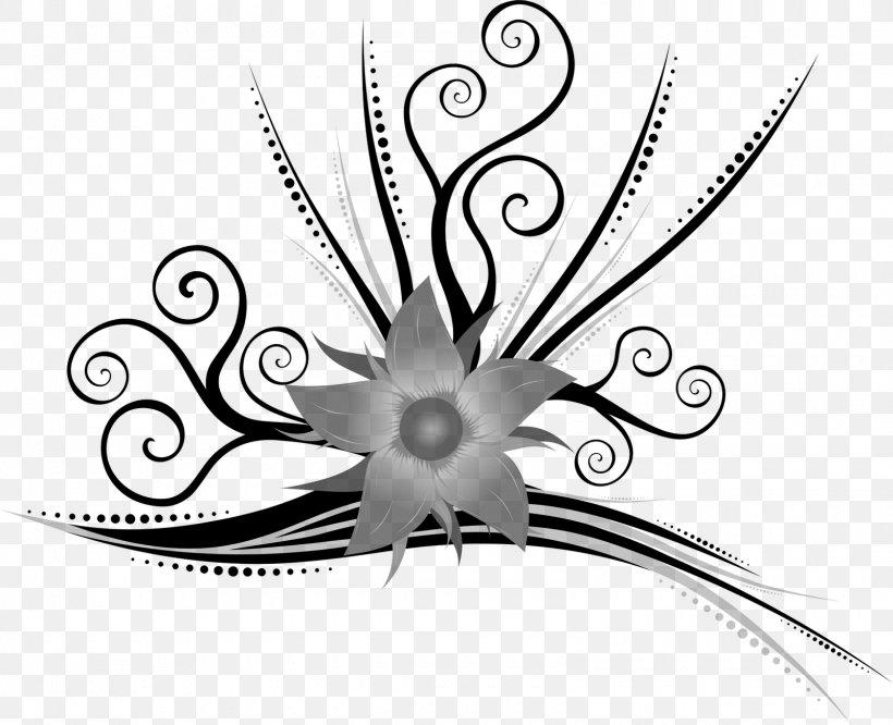 Desktop Wallpaper Clip Art, PNG, 1600x1300px, Decorative Arts, Artwork, Black And White, Body Jewelry, Butterfly Download Free
