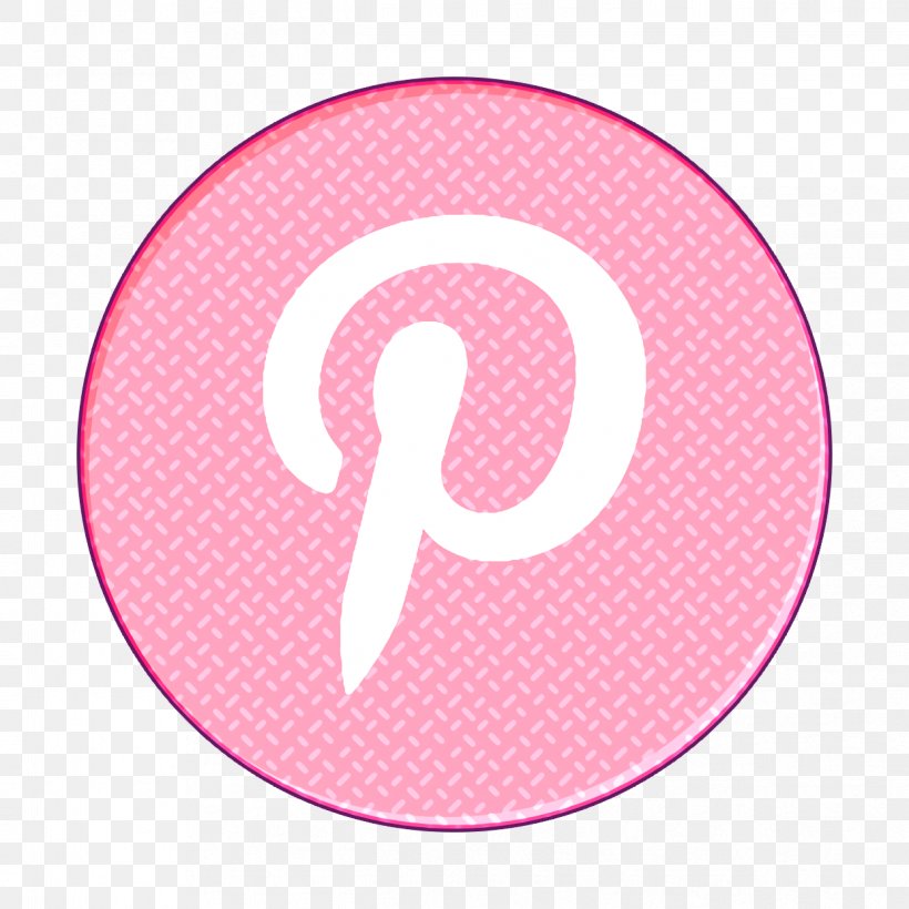 Pinterest Icon, PNG, 1244x1244px, Pinterest Icon, Logo, Material Property, Number, Pink Download Free