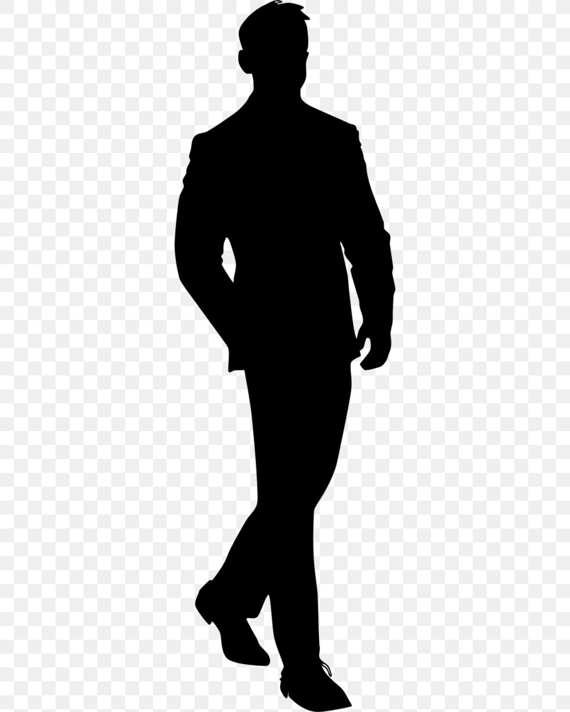 Suit Silhouette Clip Art, PNG, 318x1024px, Suit, Black, Black And White, Evening Gown, Human Download Free