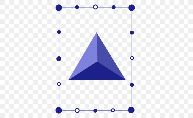 Triangle Point Font, PNG, 500x500px, Triangle, Area, Blue, Point, Purple Download Free