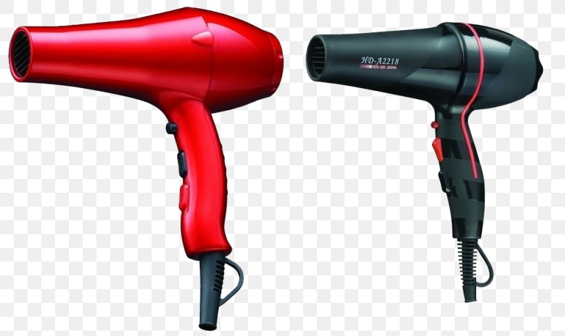 Hair Dryer Red Hairdresser, PNG, 1024x610px, Hair Dryer, Black, Capelli, Color, Designer Download Free