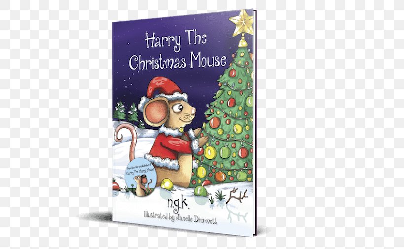 Harry The Christmas Mouse: (Hardback) Christmas Gift Children's Literature Greeting & Note Cards, PNG, 757x505px, Christmas Gift, Advertising, Book, Child, Christmas Download Free