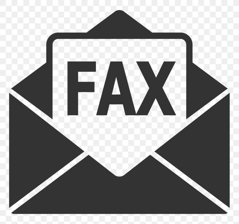 Internet Fax Logo Clip Art, PNG, 768x768px, Internet Fax, Area, Black, Black And White, Brand Download Free