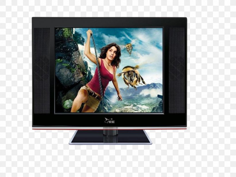 LCD Television Liquid-crystal Display 4K Resolution High-definition Television, PNG, 1024x768px, 4k Resolution, Lcd Television, Central Processing Unit, Computer Monitor, Display Advertising Download Free