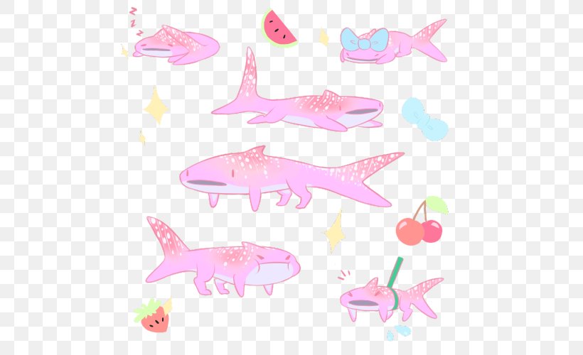 Marine Mammal Fish, PNG, 500x500px, Marine Mammal, Fin, Fish, Mammal, Pink Download Free