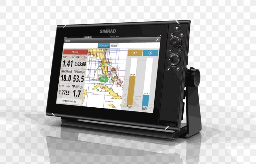 Simrad Yachting Multi-function Display Display Device Chartplotter Fish Finders, PNG, 855x550px, Simrad Yachting, Chartplotter, Computer Monitors, Display Device, Echo Sounding Download Free