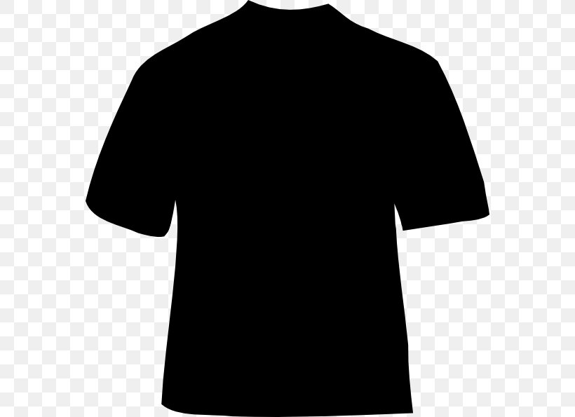 T-shirt Hoodie Clip Art, PNG, 576x595px, Tshirt, Active Shirt, Black, Cartoon, Clothing Download Free