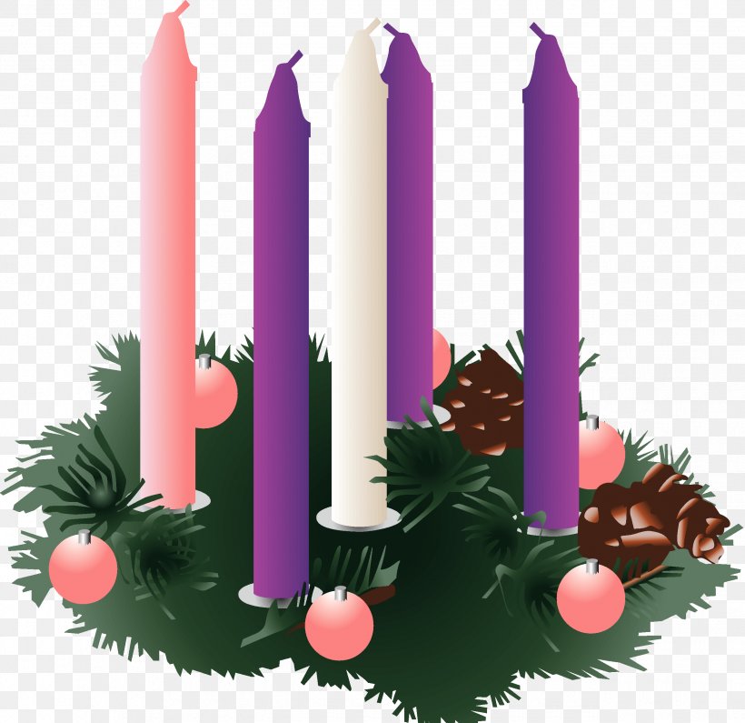 Advent Wreath Advent Candle Advent Sunday Christmas, PNG, 2550x2473px, 4th Sunday Of Advent, Advent Wreath, Advent, Advent Candle, Advent Sunday Download Free