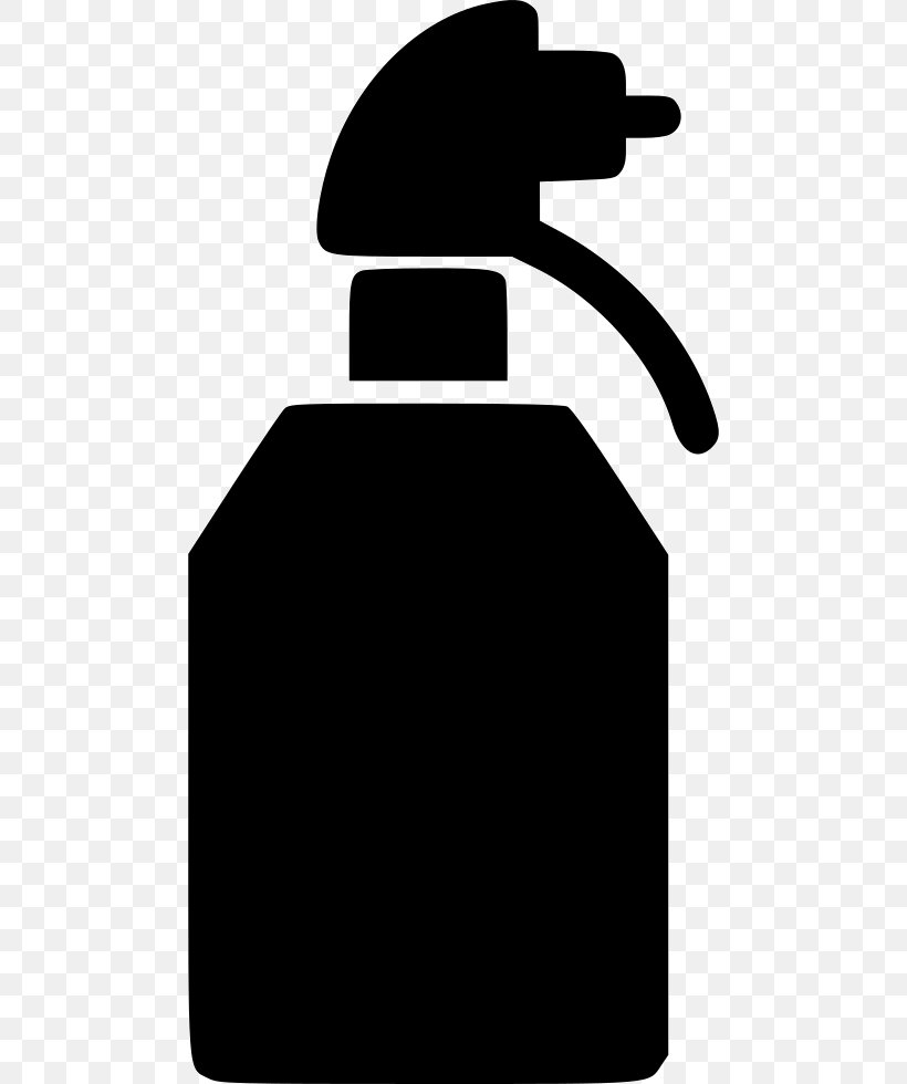 Clip Art Vector Graphics Illustration Spray Bottle, PNG, 480x980px, Spray Bottle, Aerosol Spray, Black White M, Blackandwhite, Bottle Download Free