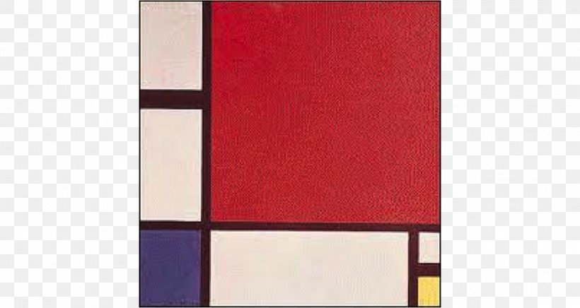 Composition II In Red, Blue, And Yellow Abstract Art De Stijl Painting, PNG, 1352x719px, Abstract Art, Art, Art Exhibition, Art Museum, Artist Download Free