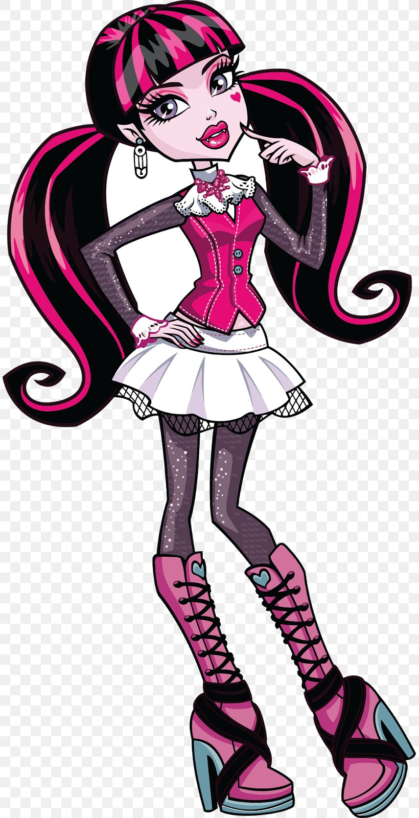 Monster High Doll Frankie Stein Clip Art, PNG, 809x1600px, Watercolor, Cartoon, Flower, Frame, Heart Download Free