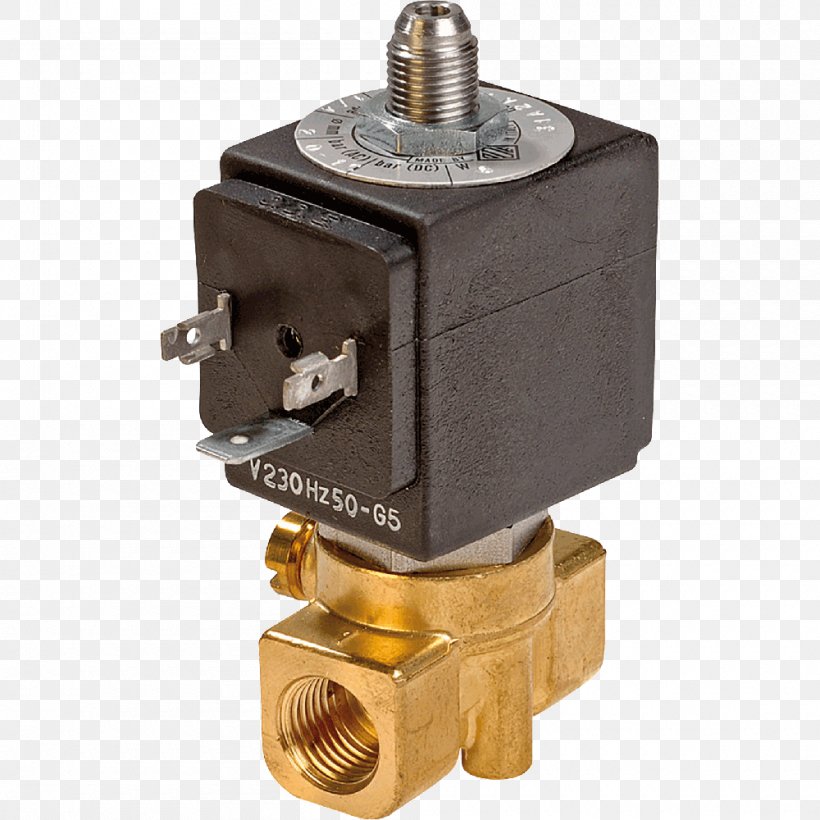 Solenoid Valve Gas Air-operated Valve Liquid, PNG, 1000x1000px, Solenoid Valve, Airoperated Valve, Dagens Nyheter, Dimension, Documentation Download Free