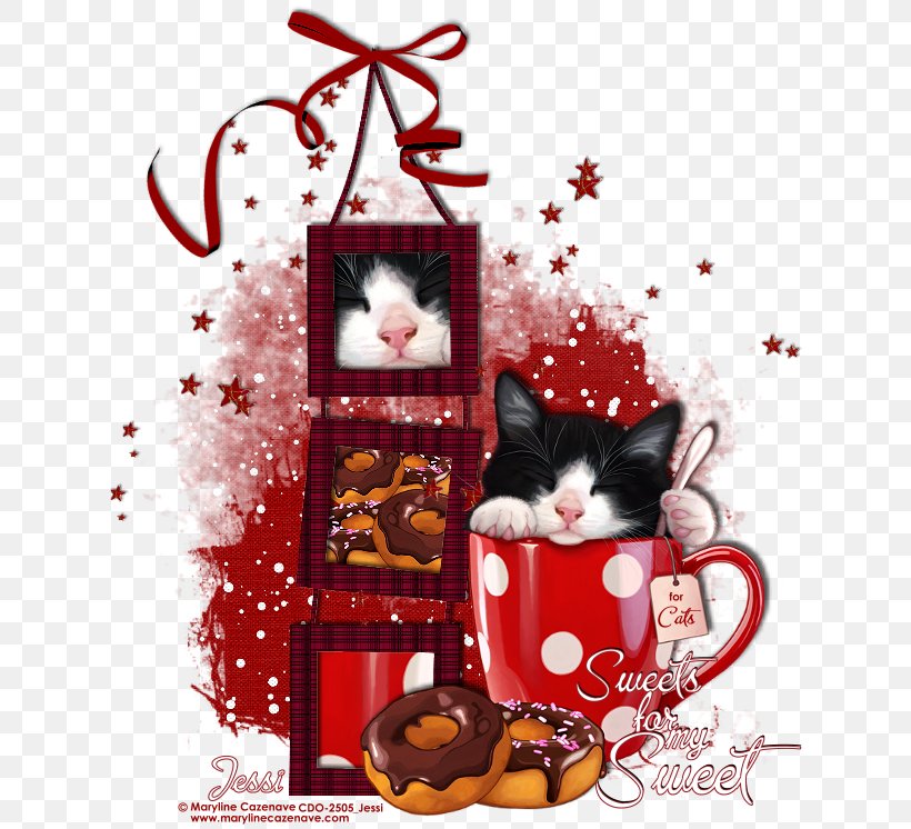 Cat Christmas Ornament Christmas Decoration, PNG, 653x746px, Cat, Cat Like Mammal, Christmas, Christmas Decoration, Christmas Ornament Download Free