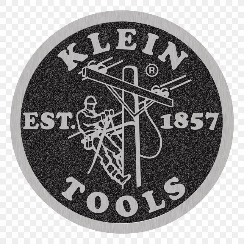 Hand Tool Klein Tools Tradesman Pro Organizer Klein Tools NCVT-1SEN Non Contact Voltage Tester, PNG, 1000x1000px, Hand Tool, Badge, Brand, Emblem, Klein Tools Download Free